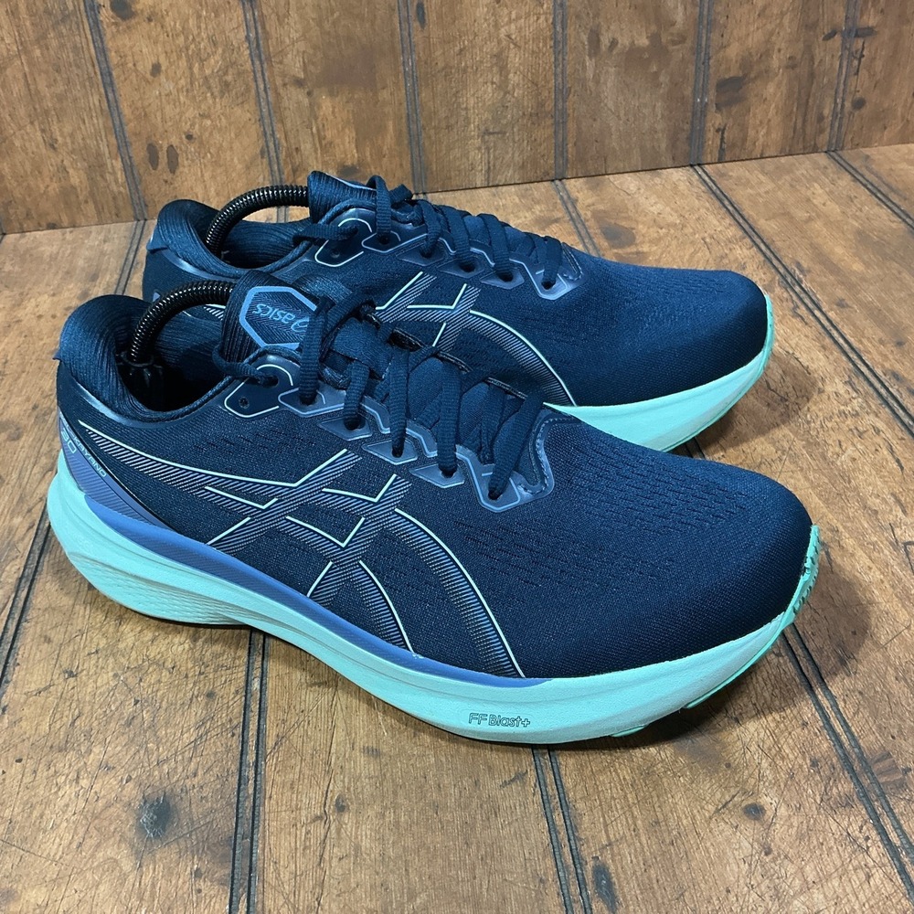 Asics Gel-Kayano 30 Women's Size 11.5 Wide Running Shoes Navy Blue 1012B503